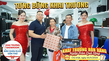 KHAI TRƯƠNG SHOWROOM MỚI TẠI CẦN THƠ! sắm TẾT rộn ràng cùng Baochauelec