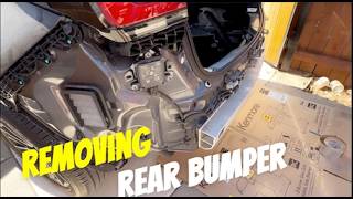 HOW TO REMOVE THE REAR BUMPER OFF 2022 - 2026 LEXUS NX 350