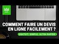 Comment faire un devis facilement 