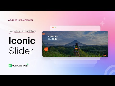 How to Use Iconic Slider Widget | Best WordPress Posts Addon