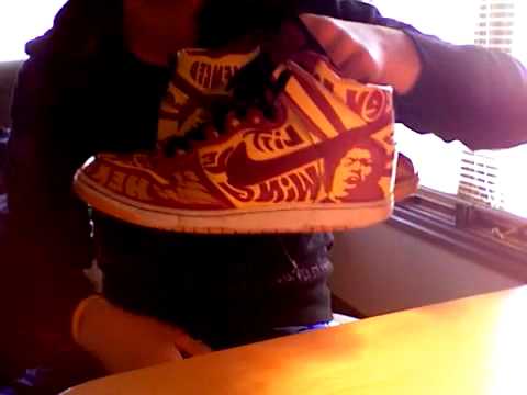 jimi hendrix nike dunks