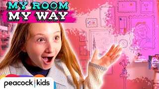 You Can Draw On The Walls! Artist's Amazing Room Makeover | My Room My Way