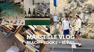 Marseille vlog Beach days book haul incredible food markets Provence and more