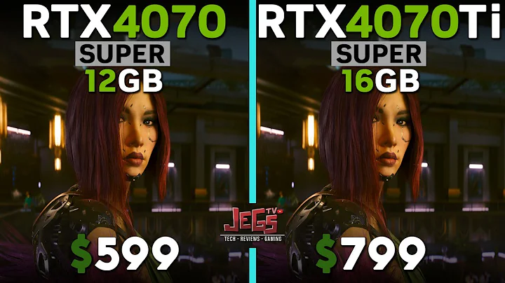 RTX 4070 Super vs RTX 4070 TI Super | 狂玩15款遊戲對決