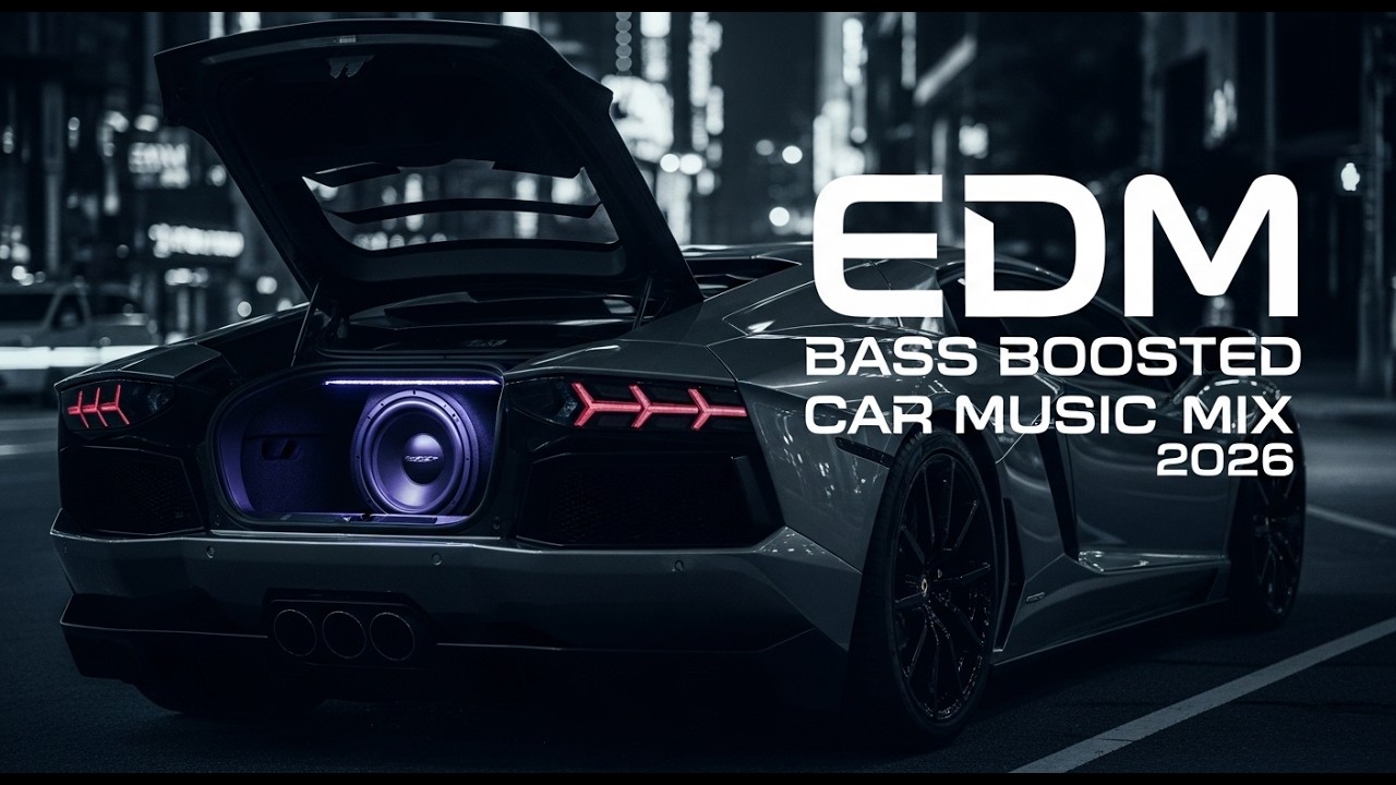 EDM Bass Boosted CAR MUSIC 2026 🚗 Techno Drop, Night Drive & Club Mix – AIVY FLASH Vol.1