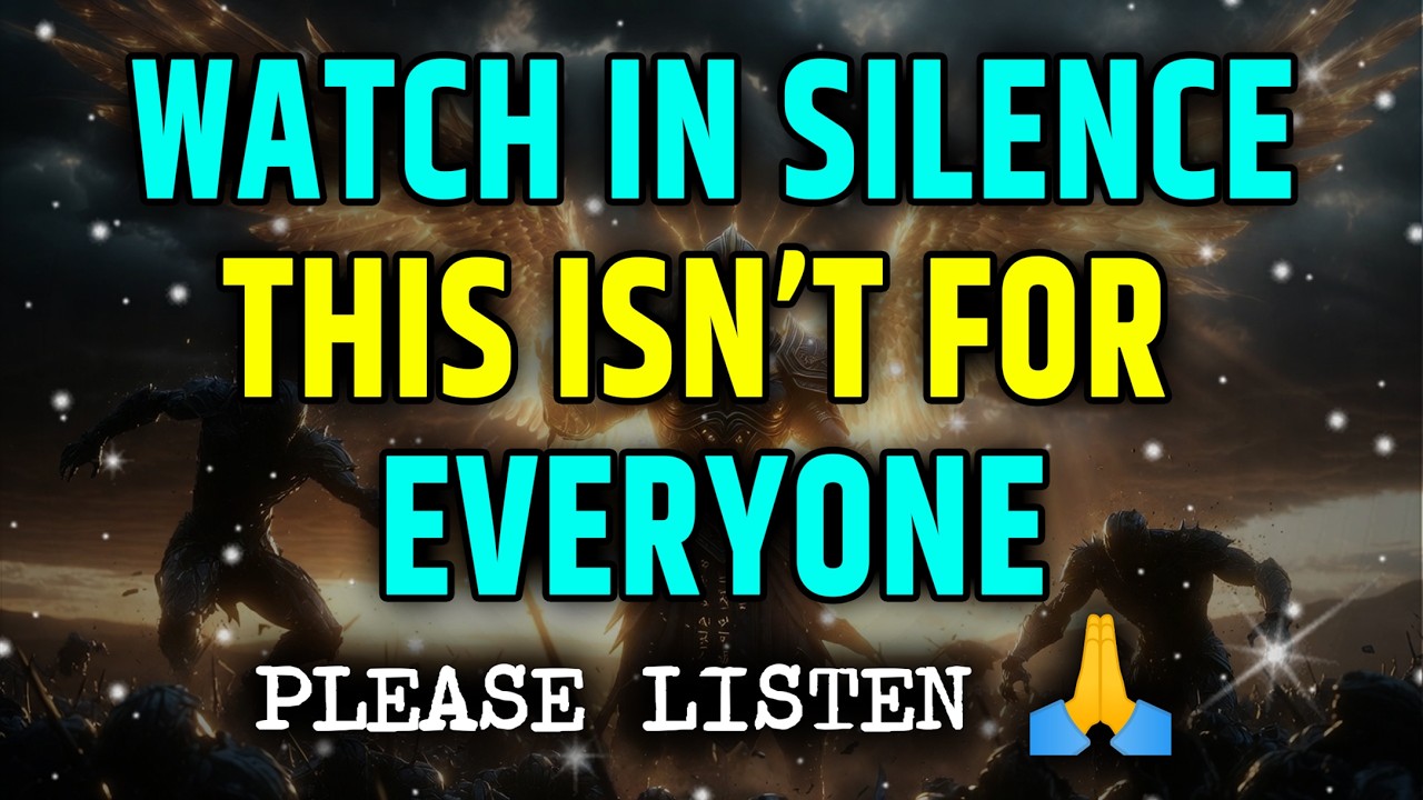 Chosen One, God Said “Watch This in Silence” — This Is Not for Everyone
