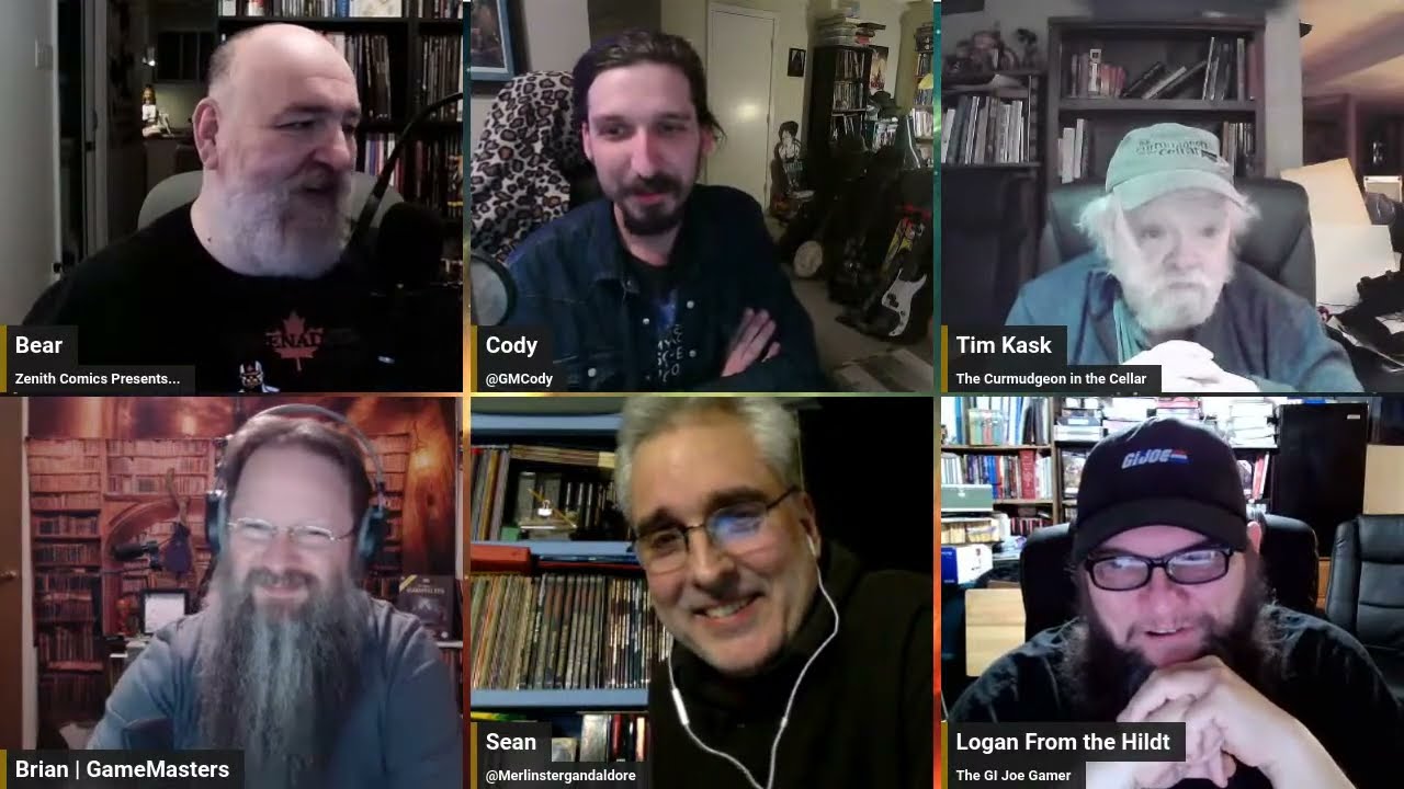 Four Colour Cafe 34 Simulstream with guest Tim Kask