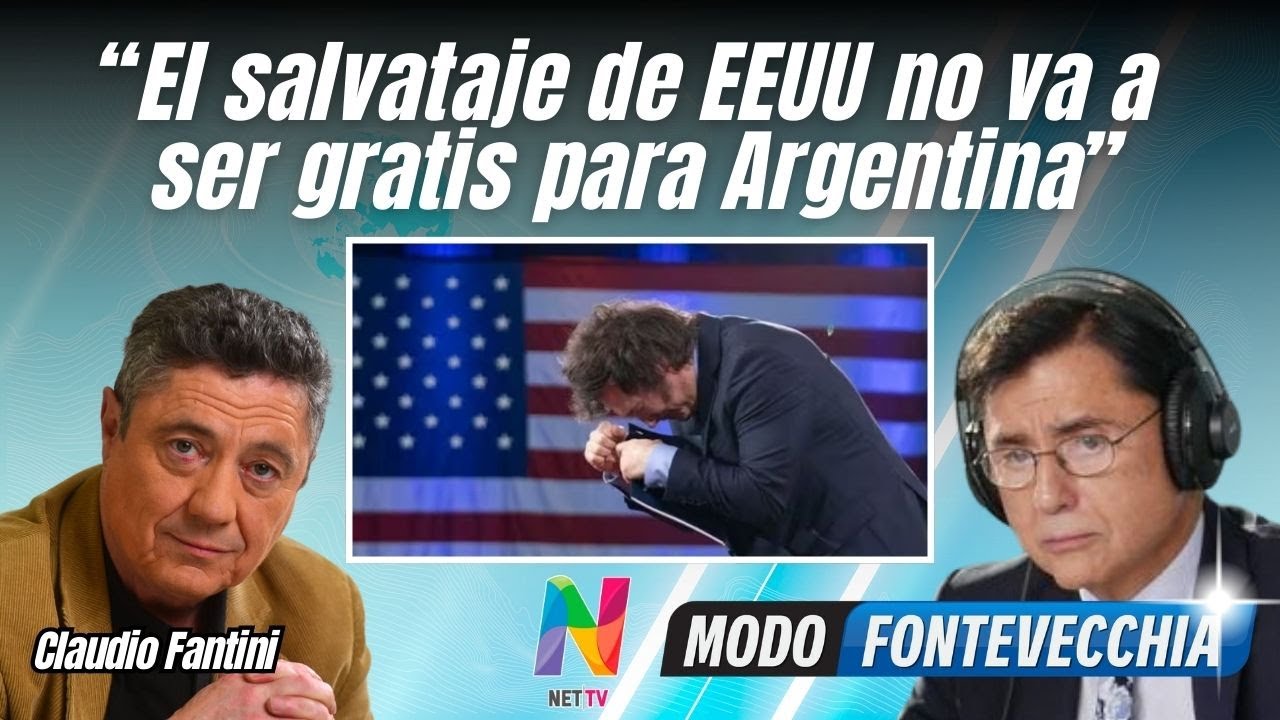 Claudio Fantini analizó la política EXTERIOR de MILEI y el CONFLICTO en la Franja de GAZA