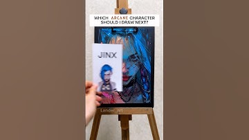 I DRAW #ARCANE CHARACTERS IN REAL LIFE💙 DID YOU FIND SYMBOL?💜 WHOM SHOULD I DRAW NEXT✍️ #art #jinx