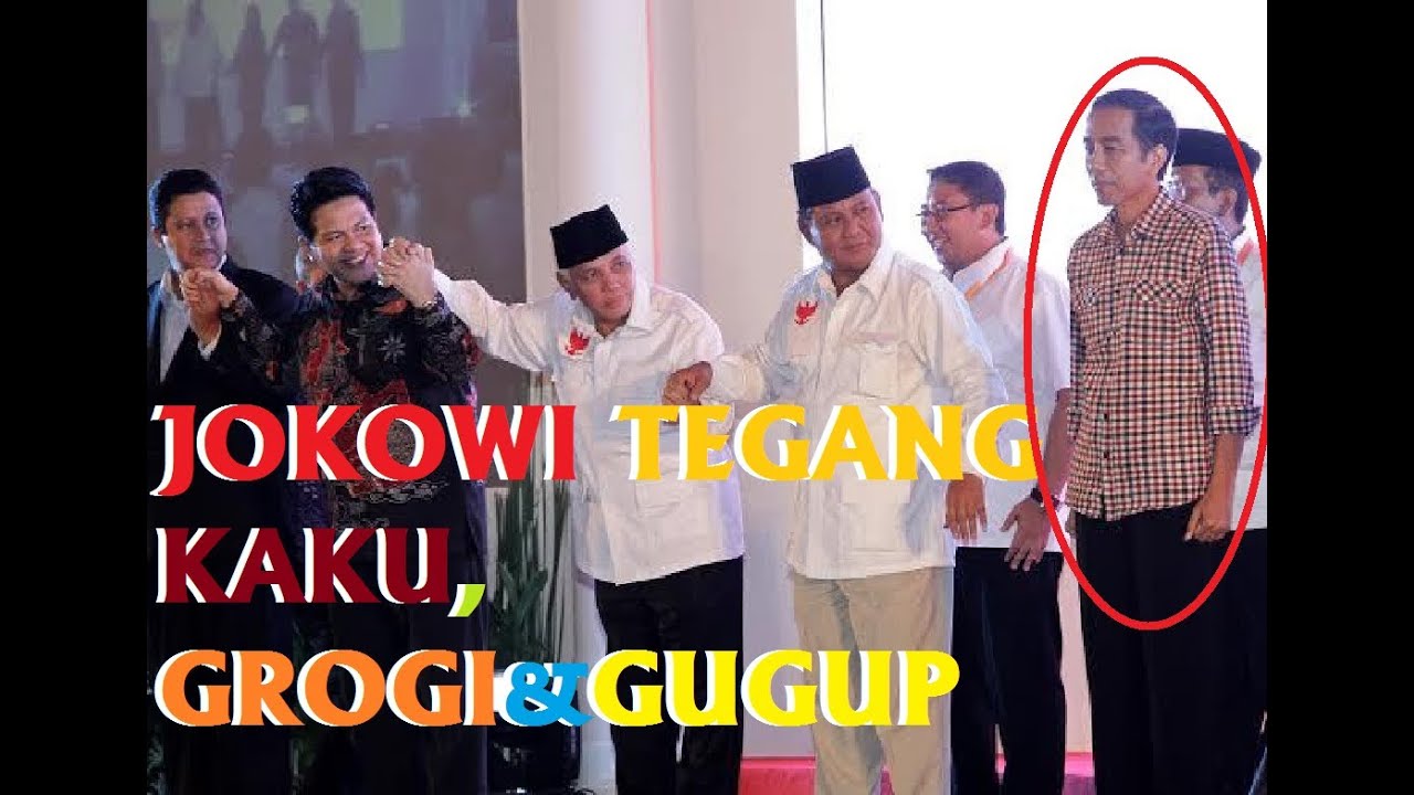 Video Lucu Banget Jokowi Antara Grogi Nggak PD Salah Kostum