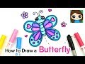 How to Draw a Butterfly Easy