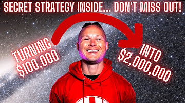 EXACTLY How I Plan On Turning $100K Into $2M | Do NOT Miss This ALPHA! | Top Cryptos Of 2023 INSIDE!