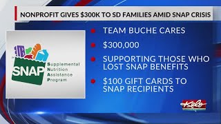 Nonprofit gives $300k to SD families amid SNAP crisis