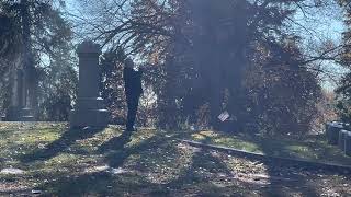 Rob Balmer at Saint John’s Memorial Gardens in Fraser, MI