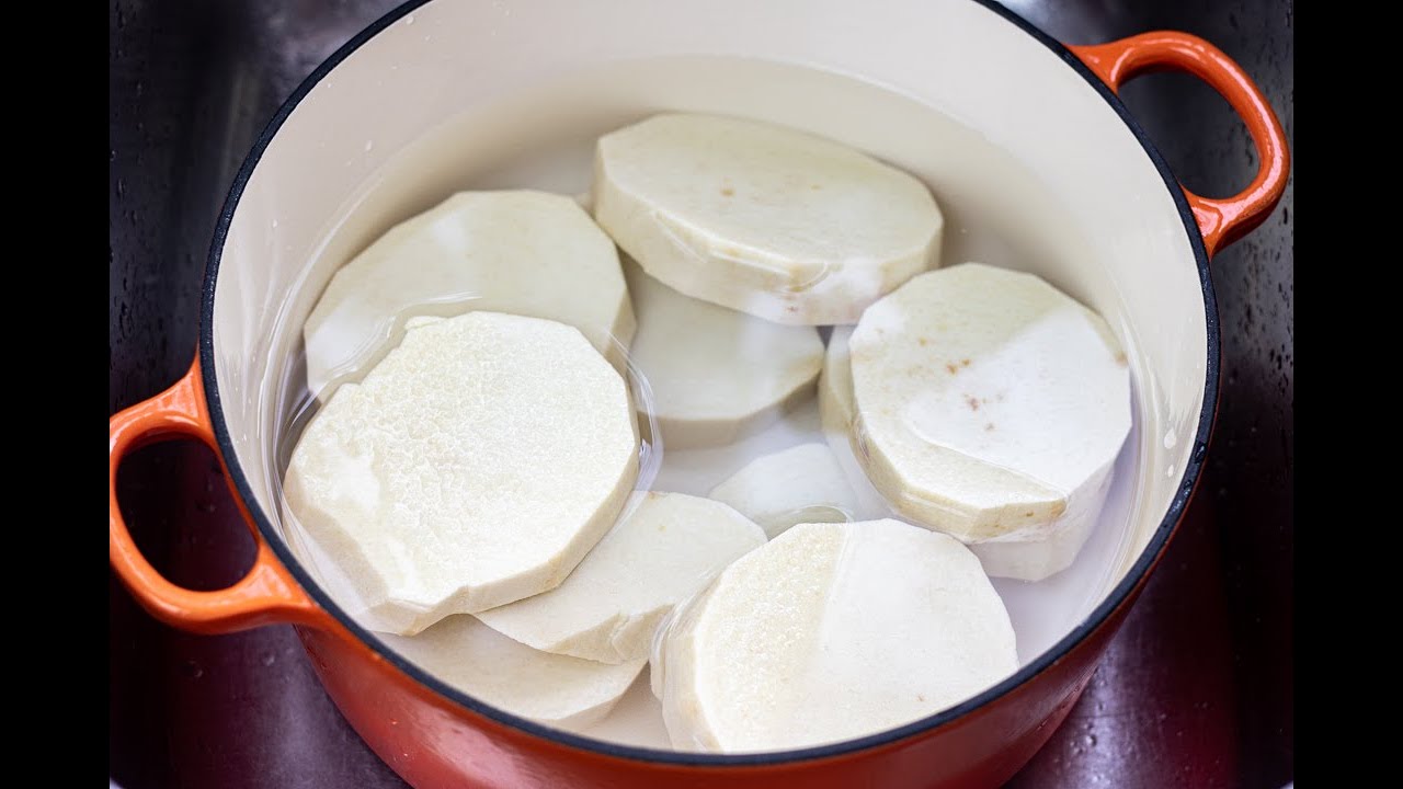 How To Store and Preserve Yam For a Long Time Frozen Yam YouTube