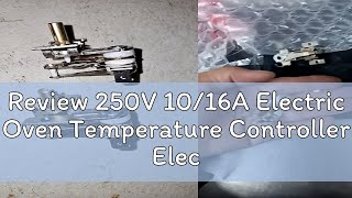 Review 250V 10/16A Electric Oven Temperature Controller Electric Heater Thermostat Controller