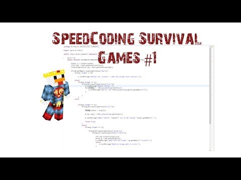 SpeedCodeing SurvivalGames 1/3 Bukkit HD (Deutsch) ChickenCode