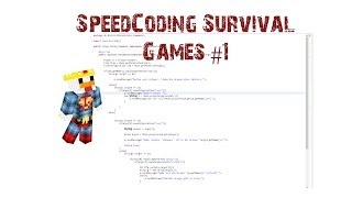SpeedCodeing SurvivalGames 1/3 Bukkit HD (Deutsch) ChickenCode