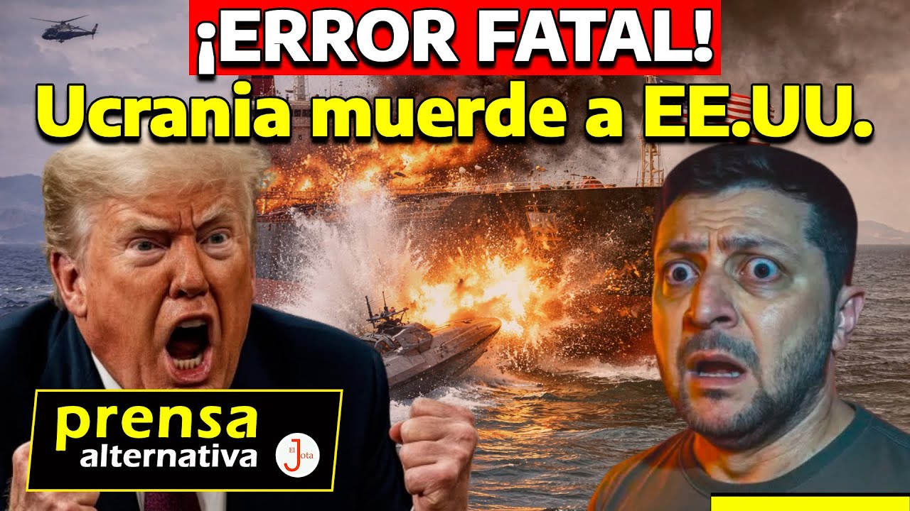Ucrania muerde a su aliado! ¡Drones golpean barcos estadounidenses!