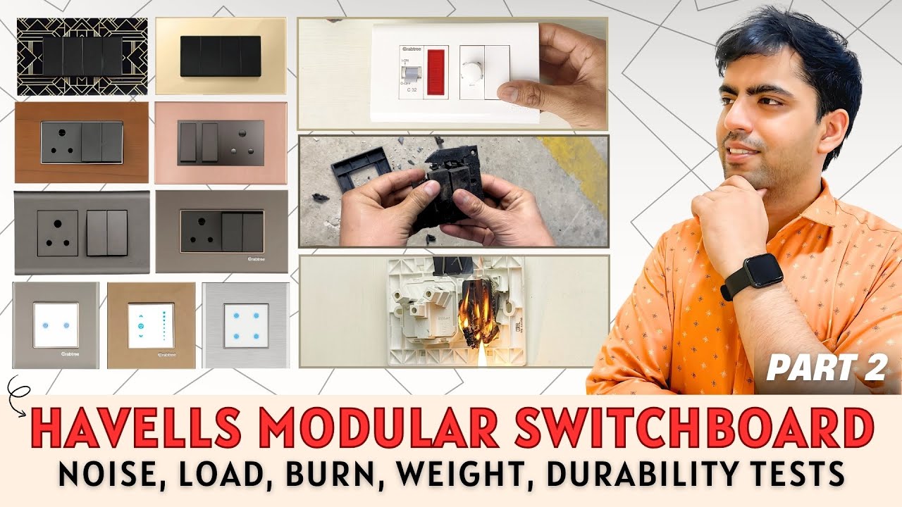 Havells Crabtree Switches EXPOSED! Shocking Test Results [PART 2] - YouTube