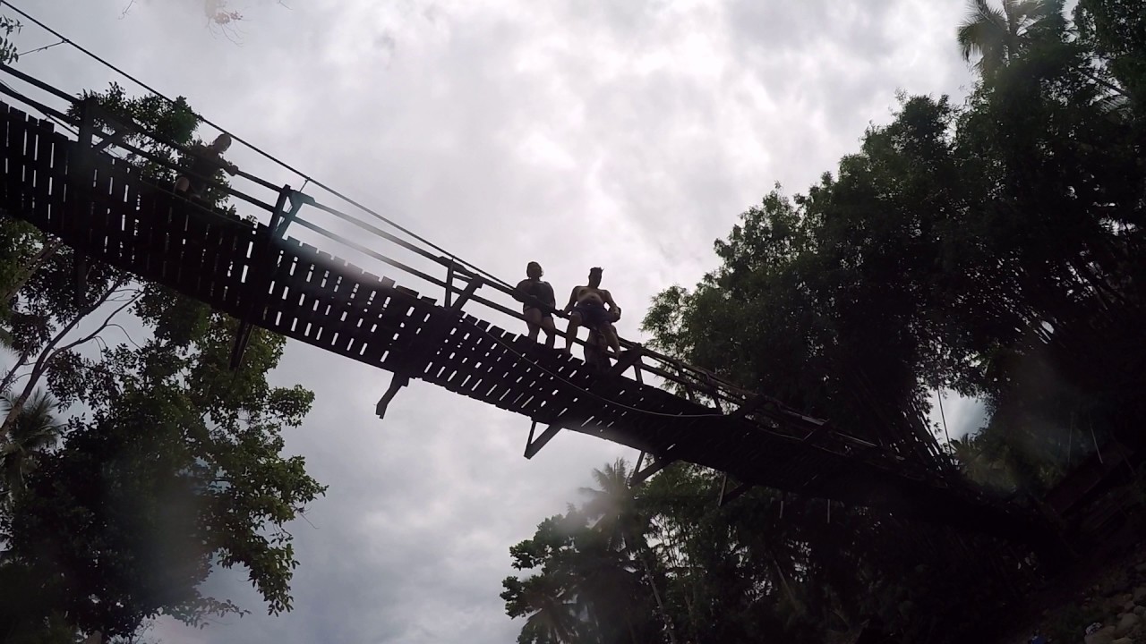 Hanging bridge escpade YouTube
