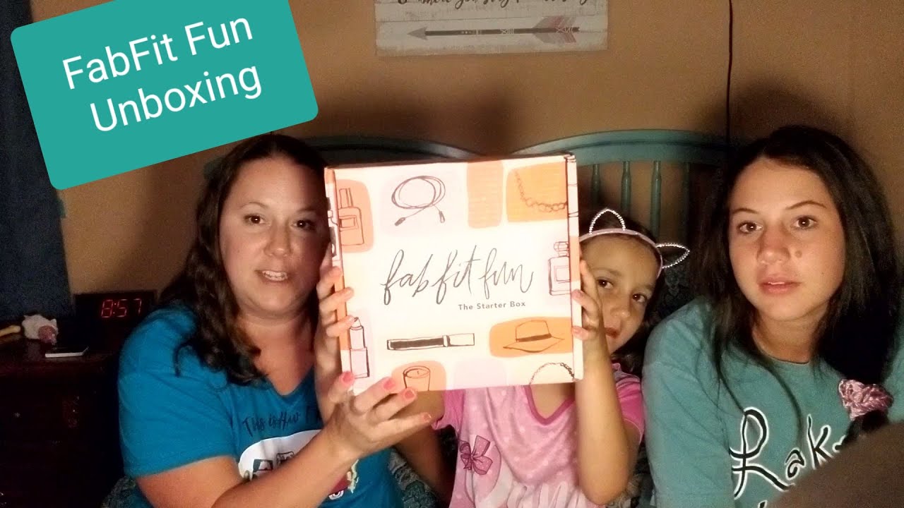 Fabfit Fun The starter box Unboxing