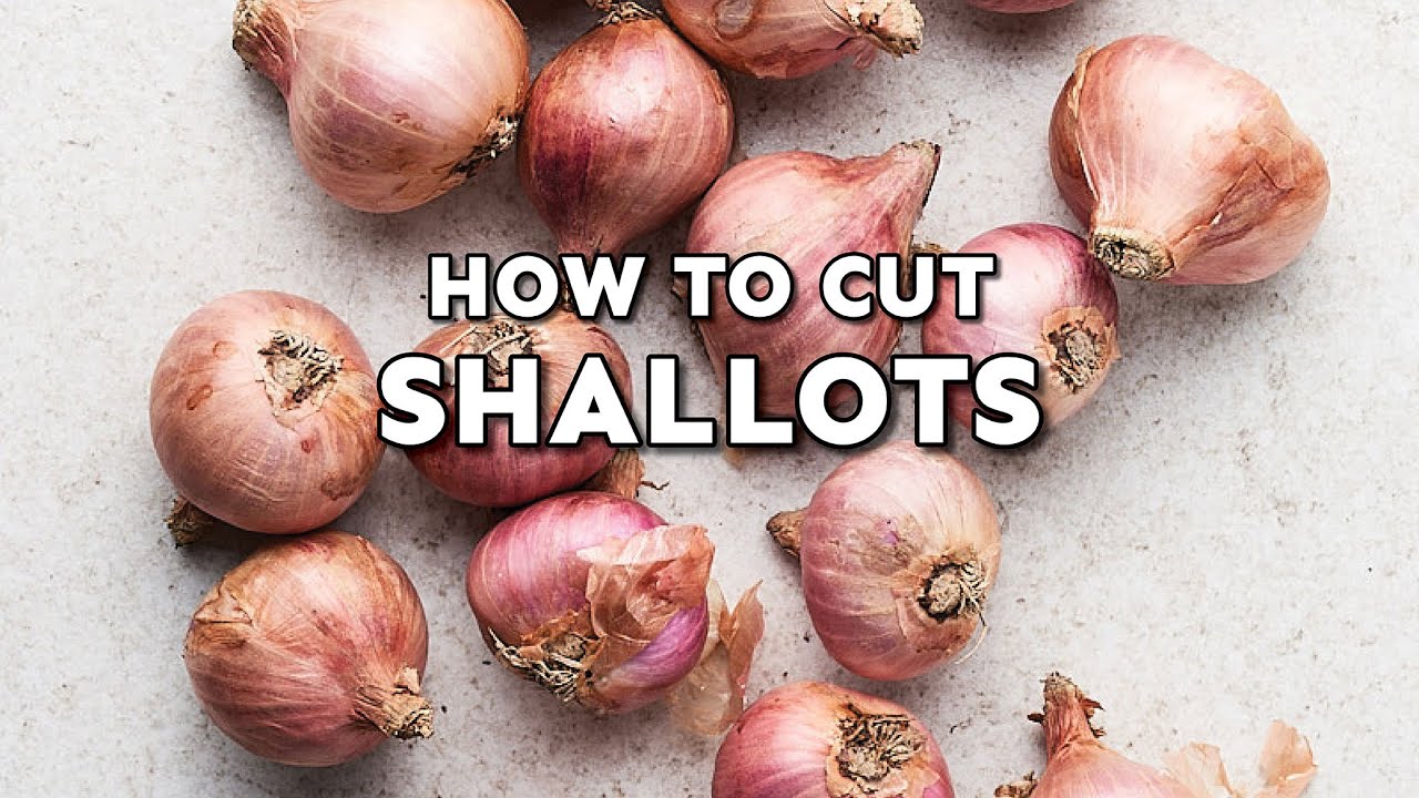 How to Cut Shallots (3 Ways) - It's a Veg World After All®