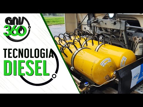 Vídeo: Como funciona um motor diesel a gás natural?