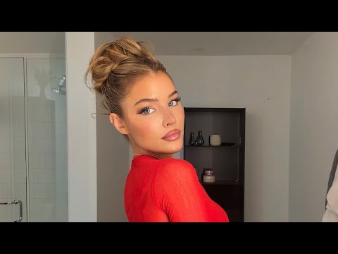 Diy Formal Updo Hairstyle | How To Curl Your Hair With A Straightener