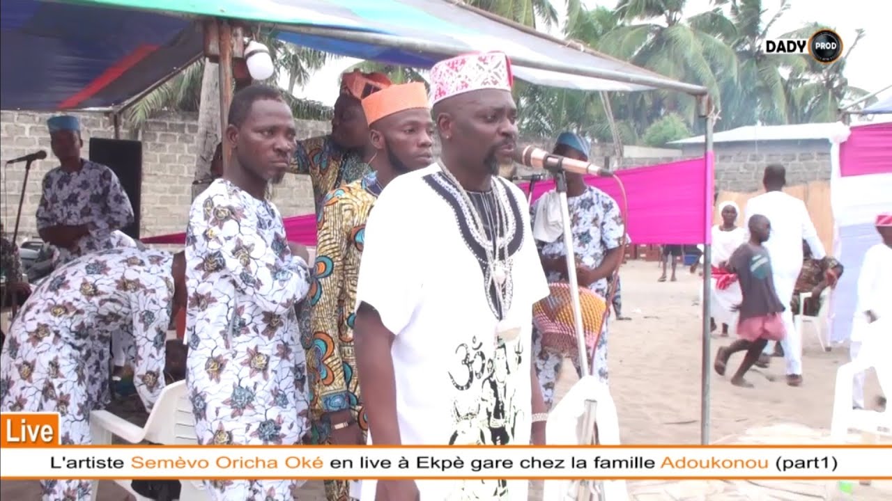 sêmèvo Oricha Oké en Live à Ekpè-gare chez la famille ADOUKONOU (part 1)