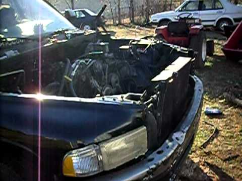 Dodge ram 1500 truck engine swap done first start vid 1 - YouTube