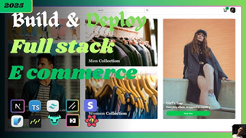 Build & Deploy a Fullstack E-Commerce Website +  Admin Dashboard with Next.js Tailwind Drizzle