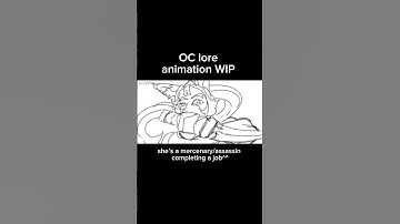 OC Rough Animation WIP - Fantasy fight sequence sketch animatic #animation #animatic #oc #wip #art