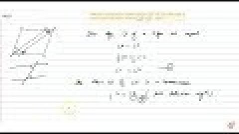 `A B C D` is a parallelogram andline segments `A X ,C Y` bisect the angles `A` and `C ,` respect...