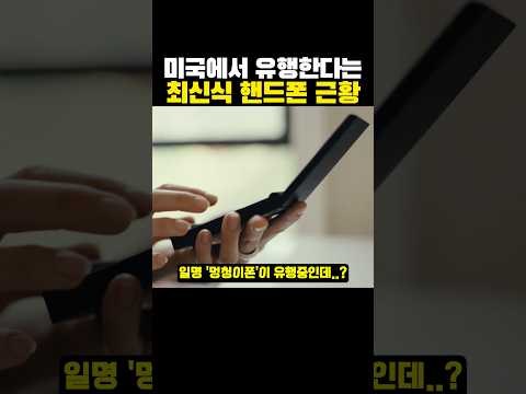 요즘 미국에서 ‘유행한다는’ 최신식 핸드폰 근황?ㅋㅋㅋ thumbnail