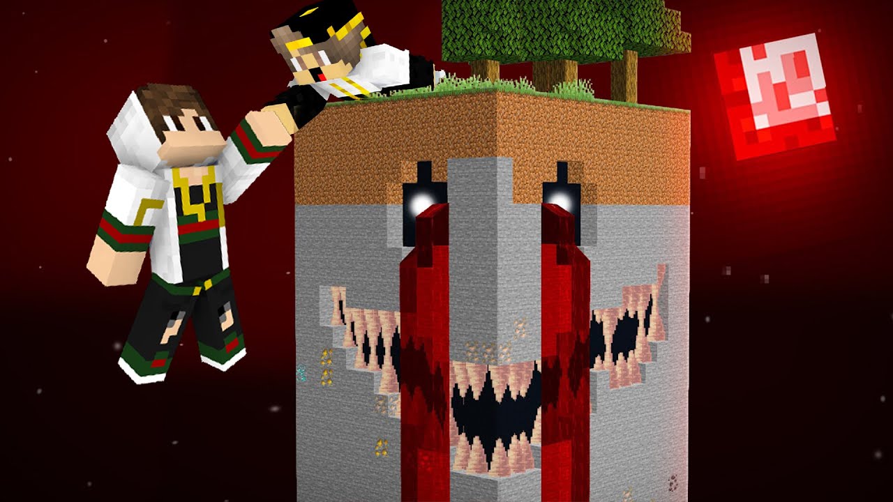 ماين كرافت ولكن انا وصديقي رسبنا علي شانك واحد مرعب ( كل شيء مرعب ) !!!🔥🔥