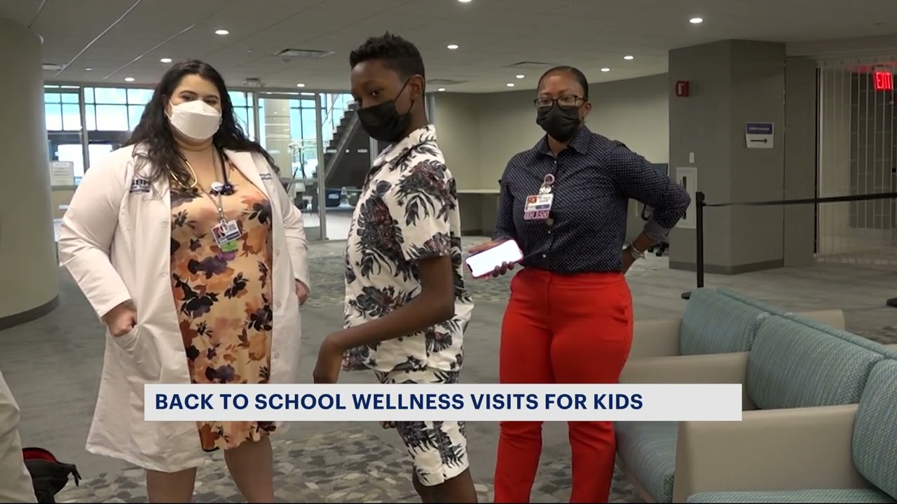 Doctors urge parents to bring kids in for check-up before heading back to school