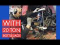 Replacing lower ball joints in MB Sprinter 312D