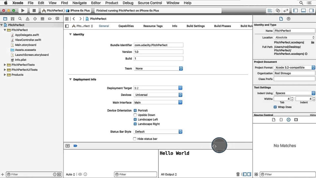 Tour of Xcode - YouTube