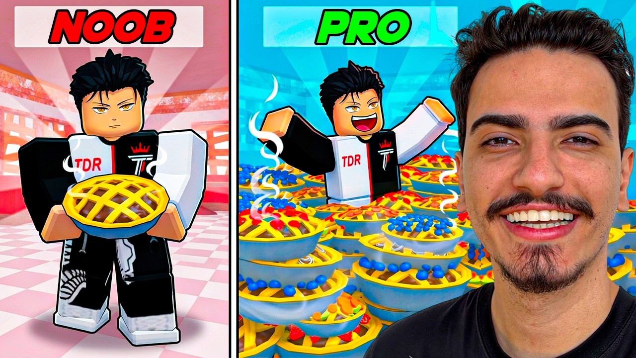 FUI do NOOB ao PRO no COZINHE OU MORRA no ROBLOX 🔪🍲