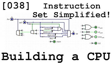 [038] Instruction Set Simplified! - Building a CPU From Scratch