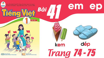 Tiếng việt lớp 1 Cánh Diều bài 41