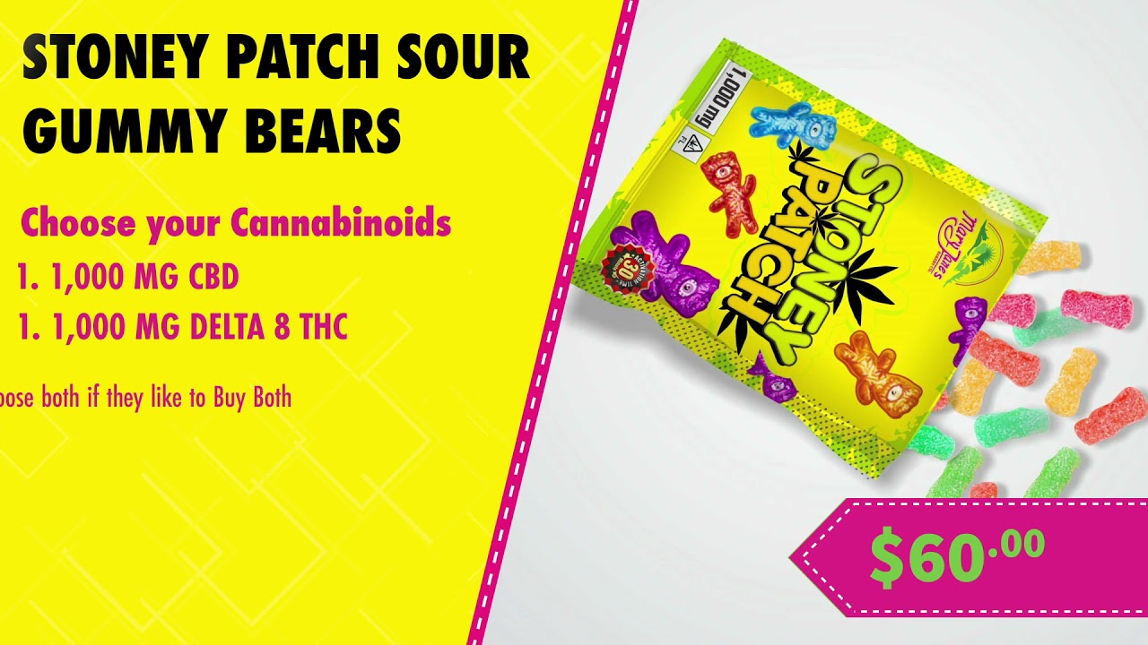 Marry Jane Blueberry flowers are CBD Shop - Digital Signage Display Screen Design