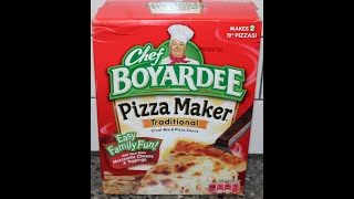 Chef Boyardee Pizza Maker Traditional Review