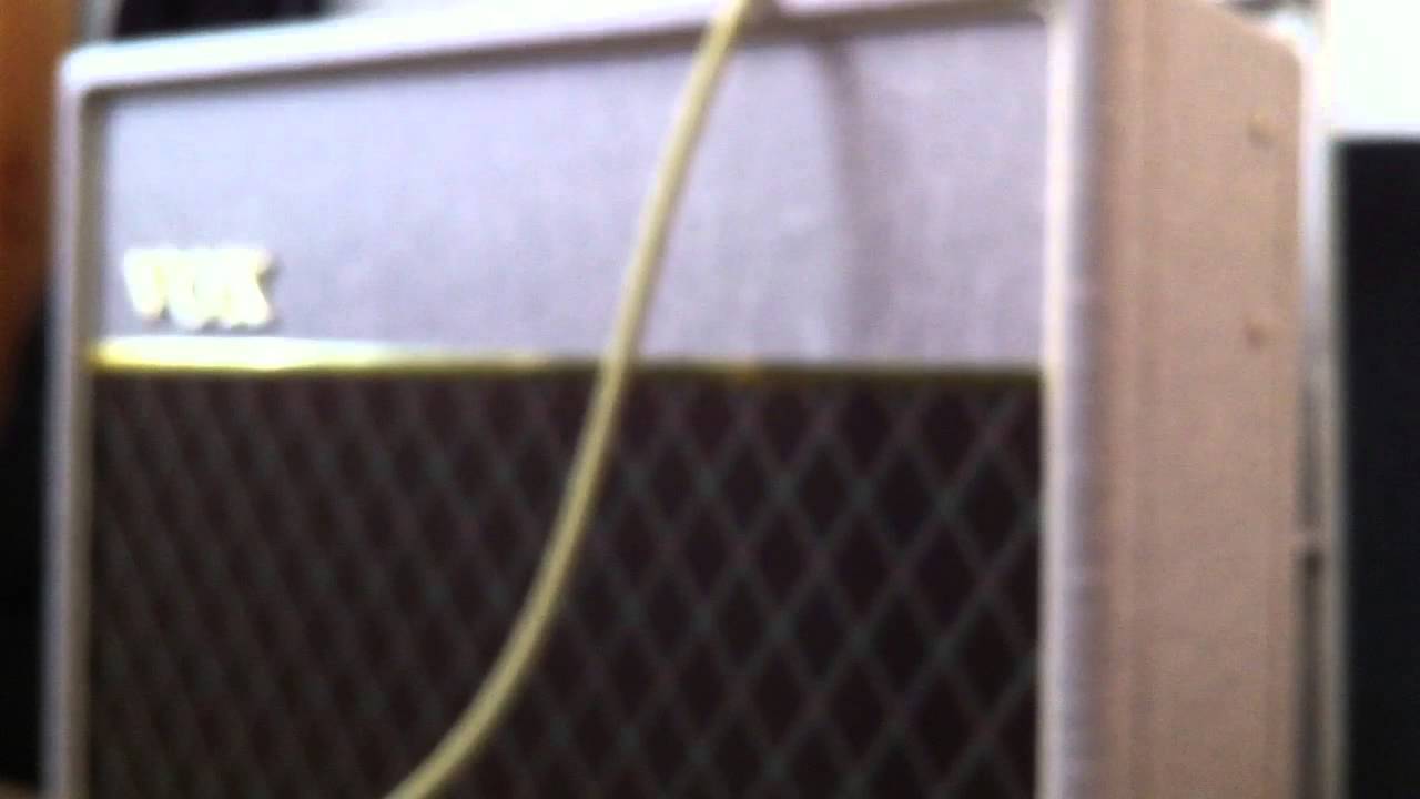 Noodling around on a Vox AC15HW1