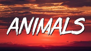 Animals - Maroon 5 (Lyrics)