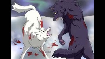 anime wolves - monster