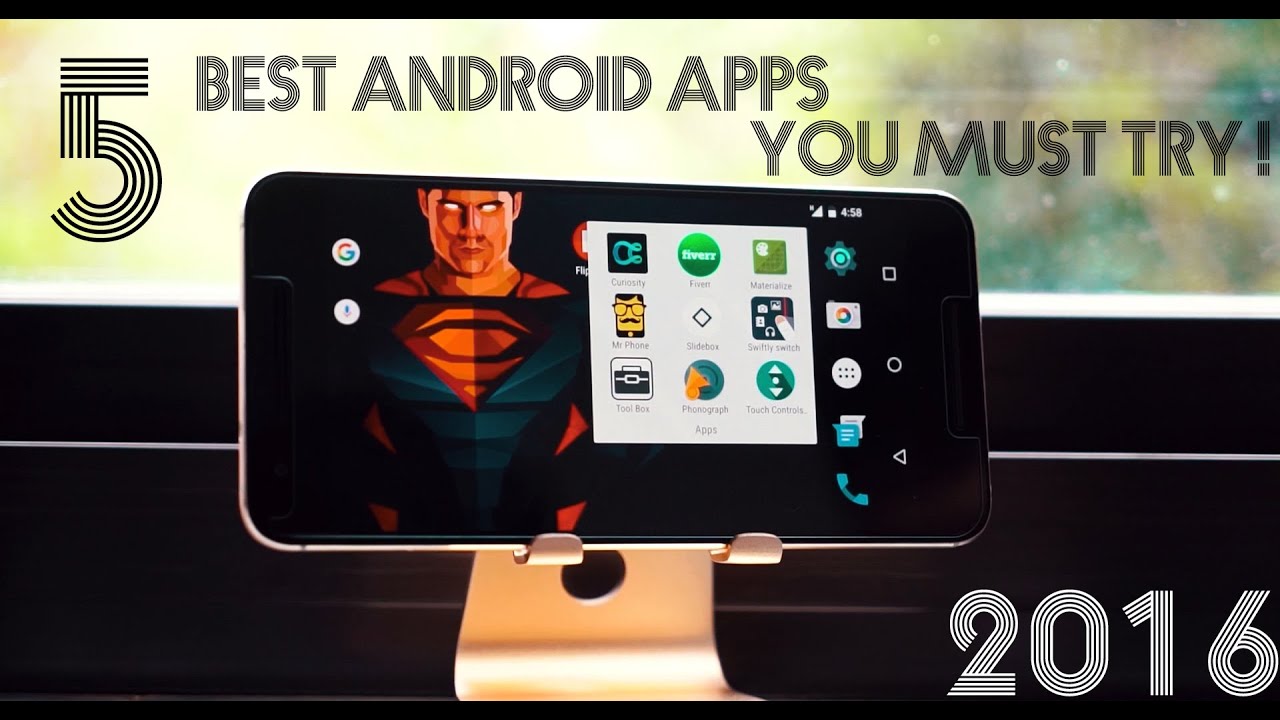 5 Best Android Apps 2016 | MUST TRY - YouTube