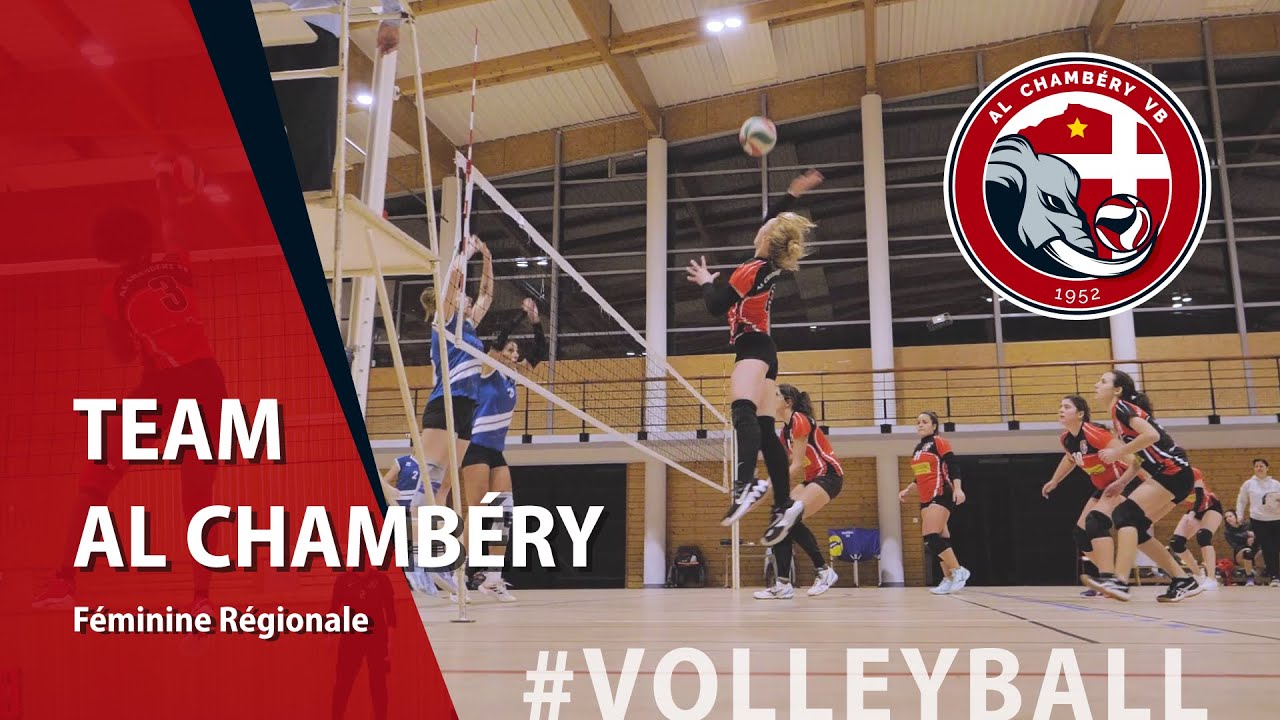 Team AL Chambéry Volley Ball Féminine Régionale Réalisation Lafelt 