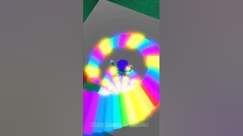 I Keep Falling in the Rainbow Easy Obby 😓 #roblox #shorts